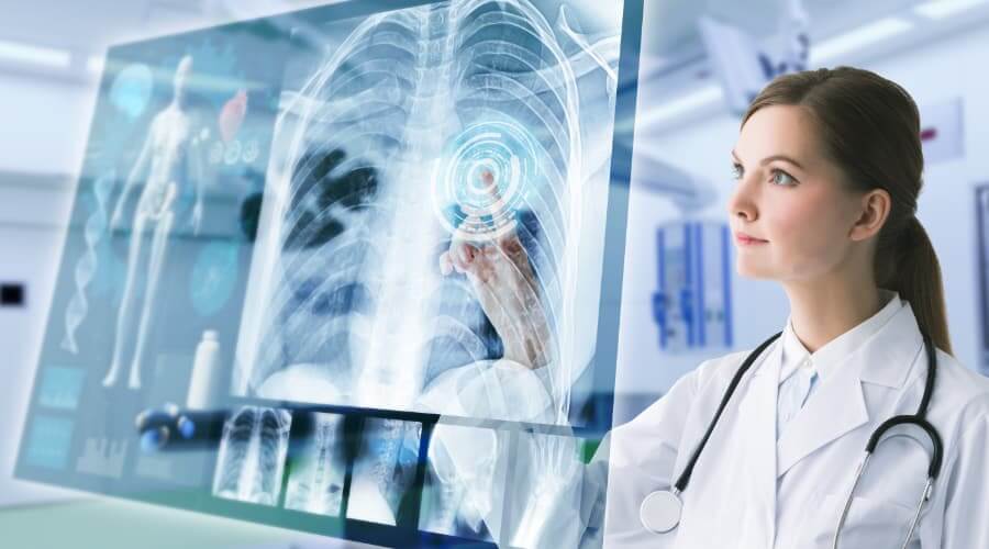 Bild: Digitale Röntgendiagnostik