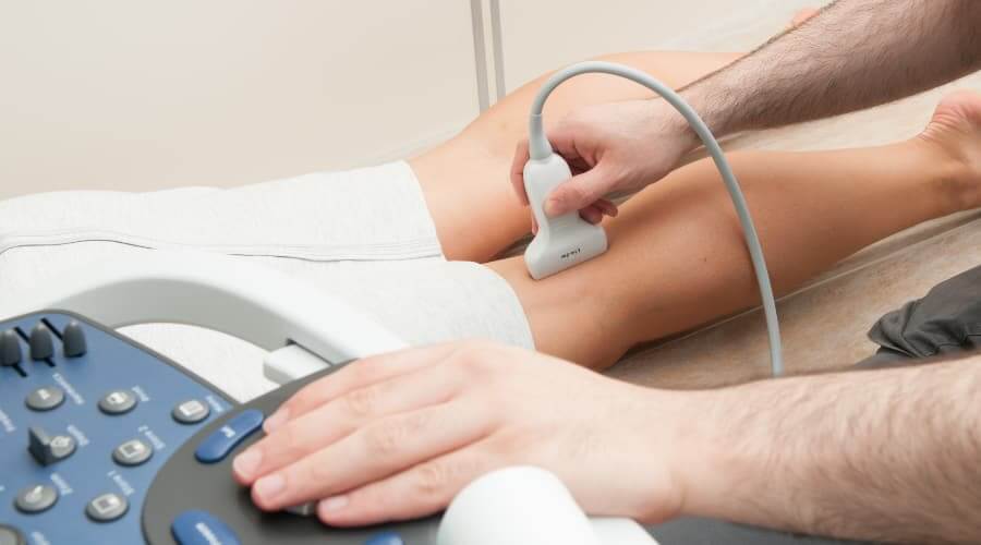 Bild: Thrombose / Venen Diagnostik